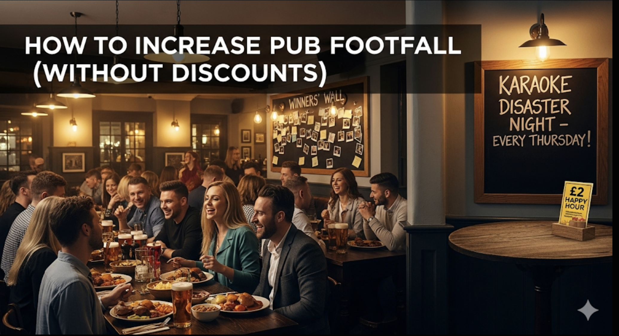 increase pub footfall